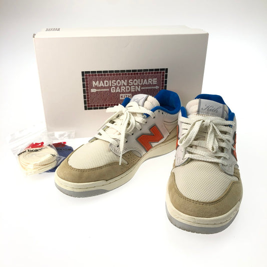 【中古品】【メンズ】 NEW BALANCE ニューバランス × KITH キス コラボ TAN ORANGE NM480NYC ヌメリック480 マディソンスクエアガーデン タンオレンジ スニーカー 靴 162-250126-hi-08-tag サイズ：27cm US 9 カラー：BEIGE ORANGE 万代Net店