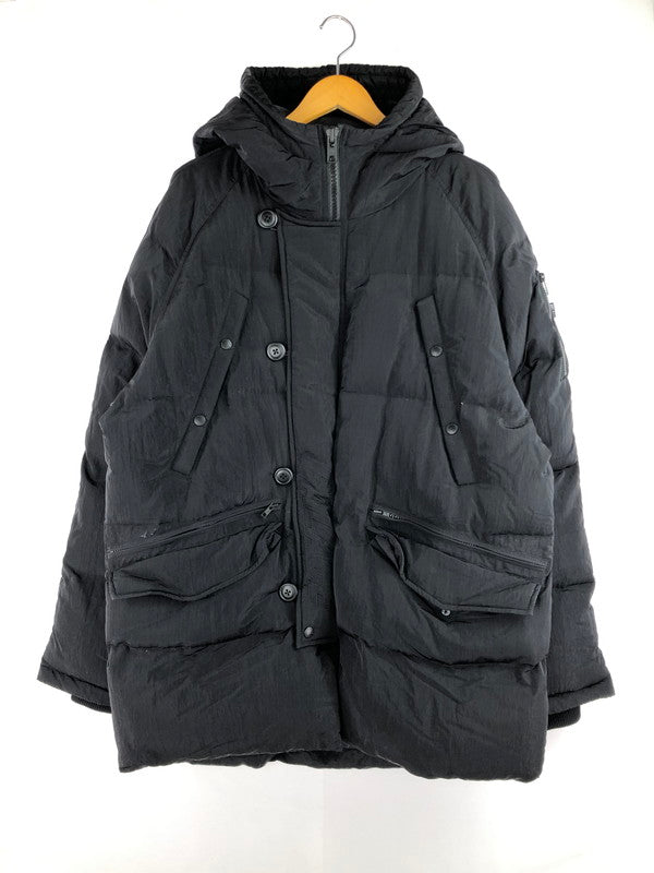 【中古品】【メンズ】 PALACE パレス P-3B BAFFLE PARKA バッフルパーカ 中綿ジャケット アウター 142-250201-hi-06-tag サイズ：L カラー：ブラック 万代Net店