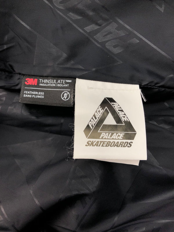 【中古品】【メンズ】 PALACE パレス P-3B BAFFLE PARKA バッフルパーカ 中綿ジャケット アウター 142-250201-hi-06-tag サイズ：L カラー：ブラック 万代Net店