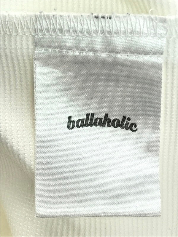 【中古品】【メンズ】 ballaholic ボーラホリック PULLOVER TEE プルオーバーTシャツ 半袖Tシャツ 142-250327-hi-13-tag サイズ：L カラー：ホワイト 万代Net店