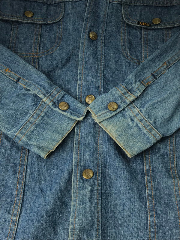 【中古品】【メンズ】 Lee リー 70’S DENIM JACKET USA製 70年代 デニムジャケット アウター 145-250131-mo-16-tag サイズ：20 カラー：ブルー 万代Net店