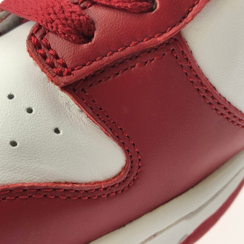 【中古品】【メンズ】 NIKE ナイキ 2004年製 DUNK LOW VARSITY RED 309431-161 ダンク ロー スニーカー 靴 160-250126-hi-18-tag サイズ：26cm US 8 カラー：ホワイト/レッド 万代Net店