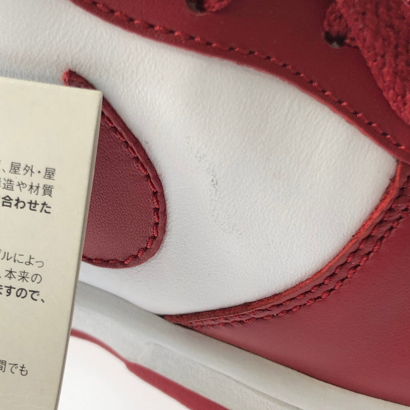 【中古品】【メンズ】 NIKE ナイキ 2004年製 DUNK LOW VARSITY RED 309431-161 ダンク ロー スニーカー 靴 160-250126-hi-18-tag サイズ：26cm US 8 カラー：ホワイト/レッド 万代Net店