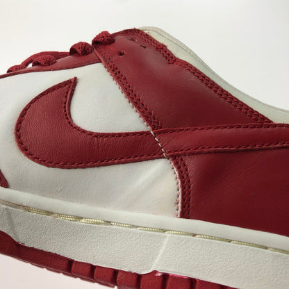 【中古品】【メンズ】 NIKE ナイキ 2004年製 DUNK LOW VARSITY RED 309431-161 ダンク ロー スニーカー 靴 160-250126-hi-18-tag サイズ：26cm US 8 カラー：ホワイト/レッド 万代Net店