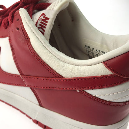 【中古品】【メンズ】 NIKE ナイキ 2004年製 DUNK LOW VARSITY RED 309431-161 ダンク ロー スニーカー 靴 160-250126-hi-18-tag サイズ：26cm US 8 カラー：ホワイト/レッド 万代Net店