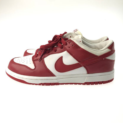 【中古品】【メンズ】 NIKE ナイキ 2004年製 DUNK LOW VARSITY RED 309431-161 ダンク ロー スニーカー 靴 160-250126-hi-18-tag サイズ：26cm US 8 カラー：ホワイト/レッド 万代Net店