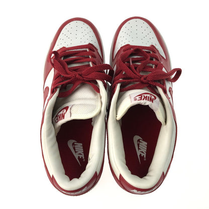 【中古品】【メンズ】 NIKE ナイキ 2004年製 DUNK LOW VARSITY RED 309431-161 ダンク ロー スニーカー 靴 160-250126-hi-18-tag サイズ：26cm US 8 カラー：ホワイト/レッド 万代Net店