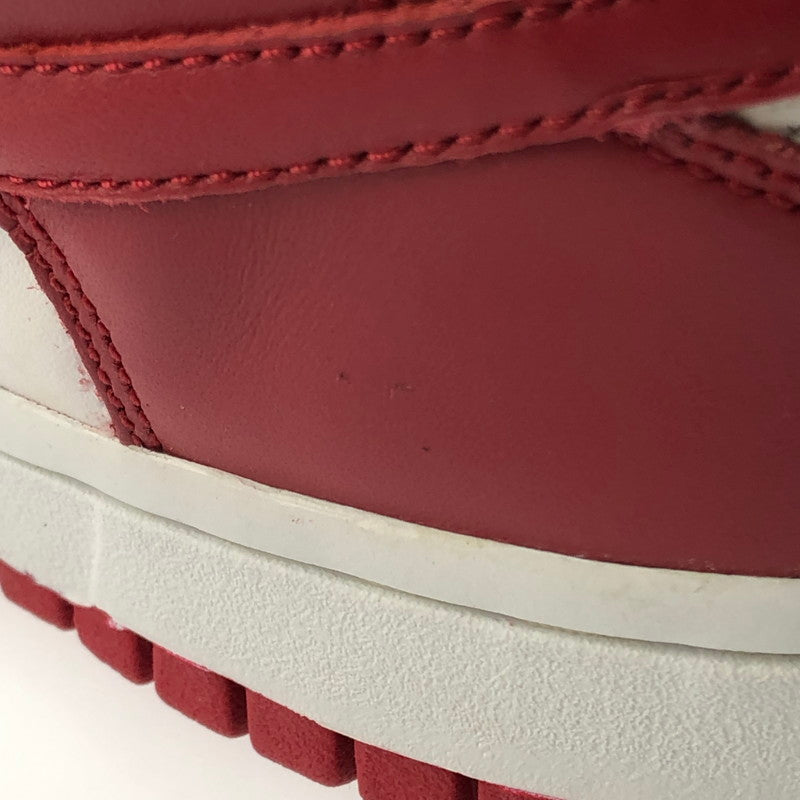 【中古品】【メンズ】 NIKE ナイキ 2004年製 DUNK LOW VARSITY RED 309431-161 ダンク ロー スニーカー 靴 160-250126-hi-18-tag サイズ：26cm US 8 カラー：ホワイト/レッド 万代Net店