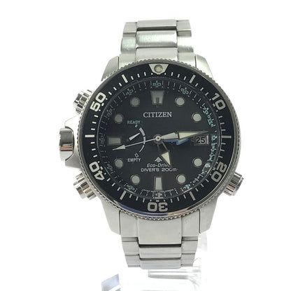 【中古品】【メンズ】 CITIZEN シチズン PROMASTER ECO DRIVE クアランド200M BN2031-85E J250-S115477 プロマスター エコドライブ クアランド200M クォーツ 腕時計 197-250126-mo-18-tag カラー：シルバー 万代Net店