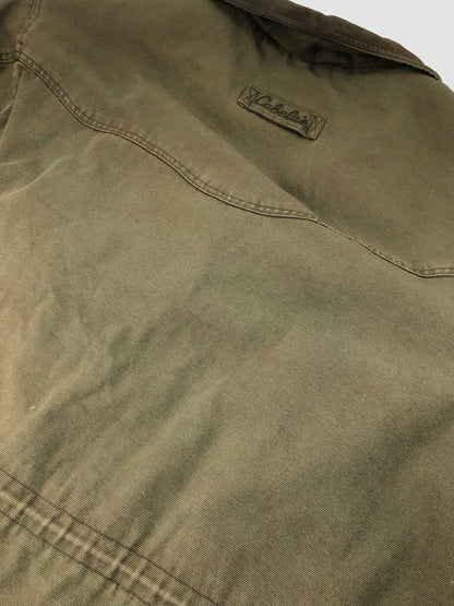 【現状渡し品】【メンズ】  Cabela's カベラス 90's DUCK JACKET ダックジャケット 裏地ブランケット アウター 146-250129-hi-18-tag カラー：ブラウン 万代Net店