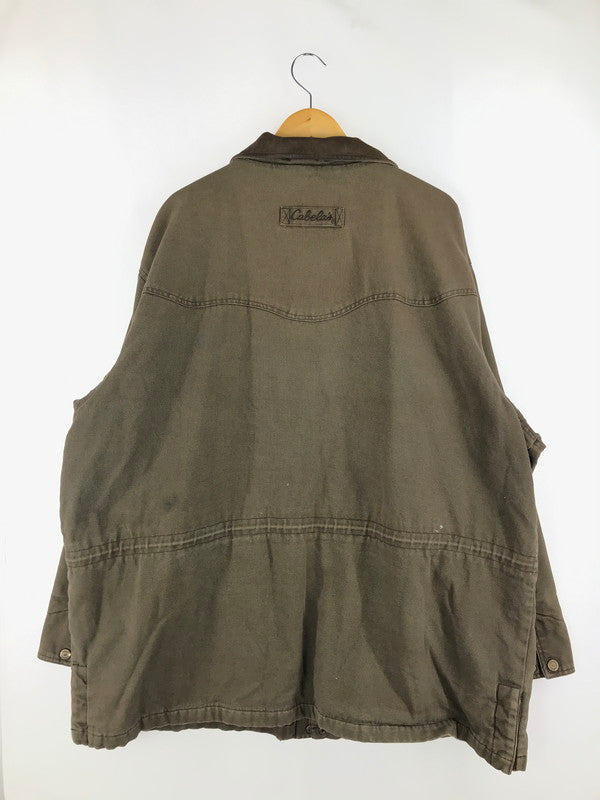 【現状渡し品】【メンズ】  Cabela's カベラス 90's DUCK JACKET ダックジャケット 裏地ブランケット アウター 146-250129-hi-18-tag カラー：ブラウン 万代Net店