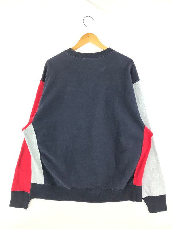 【中古品】【メンズ】 Champion チャンピオン 青単タグ復刻 REVERSE WEAVE SWEAT 切り替え カンガルーポケット リバースウィーブ スウェット トップス スウェット トレーナー 146-250128-ki-06-tag サイズ：XL カラー：マルチ 万代Net店