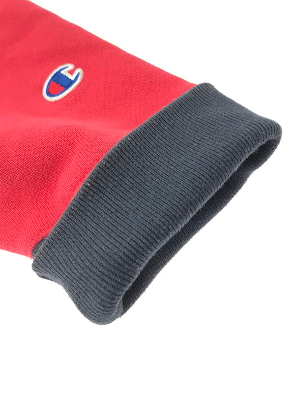 【中古品】【メンズ】 Champion チャンピオン 青単タグ復刻 REVERSE WEAVE SWEAT 切り替え カンガルーポケット リバースウィーブ スウェット トップス スウェット トレーナー 146-250128-ki-06-tag サイズ：XL カラー：マルチ 万代Net店
