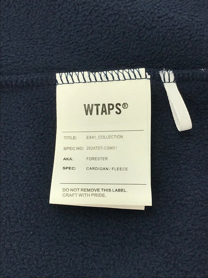 【中古品】【メンズ】 WTAPS ダブルタップス FORESTER CARDIGAN FLEECE 202ATDT-CSM31 フォレスター カーディガン フリース ジャケット ジップアップジャケット アウター 142-250129-hi-02-tag サイズ：X03 万代Net店