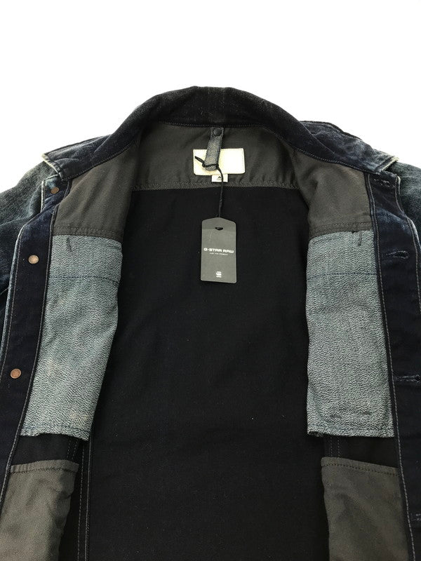 【中古品】【メンズ】  G-STAR RAW ジースターロゥ 3301 3D SLIM JKT 3301 3ディー スリムジャケット アウター デニムジャケット 141-250128-yk-26-tag サイズ：XS カラー：ブルー 万代Net店