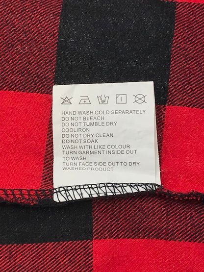 【中古品】【メンズ】 ANTI SOCIAL SOCIAL CLUB アンチソーシャルソーシャルクラブ L/S FLANNEL SHIRT ロングスリーブ フランネルシャツ USA製 長袖 シャツ 142-250128-yk-16-tag サイズ：Ｍ カラー：レッド 万代Net店