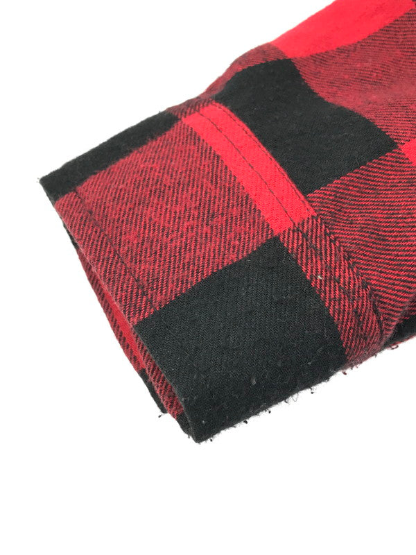 【中古品】【メンズ】 ANTI SOCIAL SOCIAL CLUB アンチソーシャルソーシャルクラブ L/S FLANNEL SHIRT ロングスリーブ フランネルシャツ USA製 長袖 シャツ 142-250128-yk-16-tag サイズ：Ｍ カラー：レッド 万代Net店