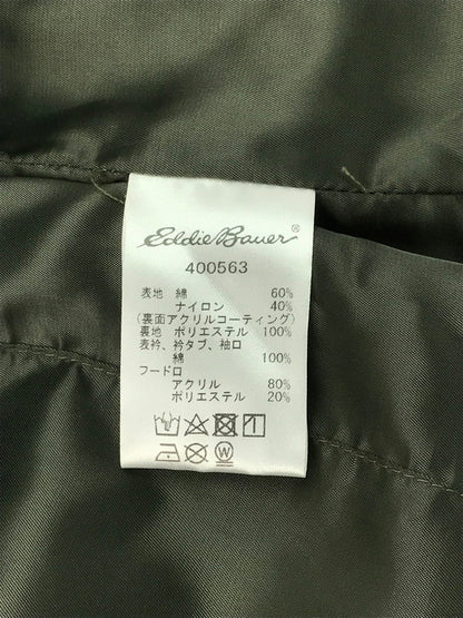 【中古品】【メンズ】 Eddie Bauer エディー・バウアー HOODED JACKET 400563 キルティングライナー付 フーデッドジャケット アウター 144-250129-hi-14-tag カラー：カーキ 万代Net店