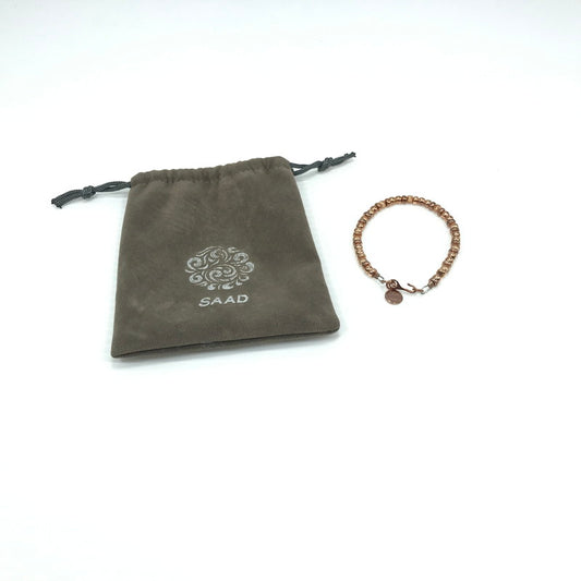 【中古品】【レディース】  SAAD サード SANA サナ BEADED BRACELETS ビーズブレスレット アクセサリー 191-250205-yk-01-tag カラー：ピンクゴールド 万代Net店