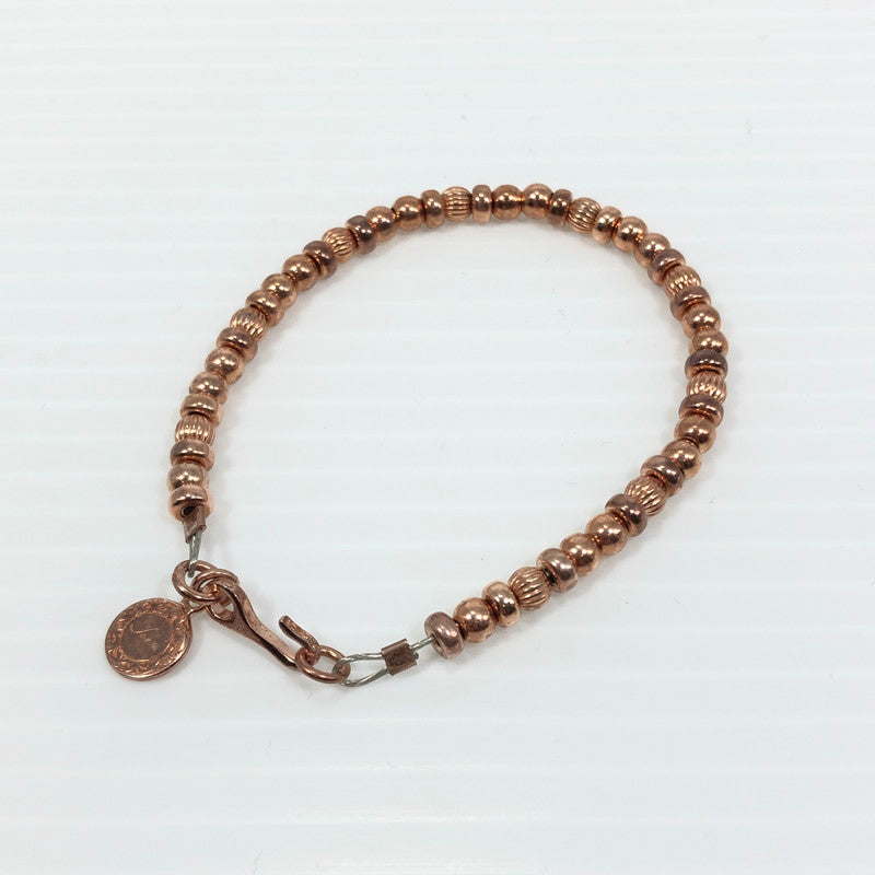 【中古品】【レディース】  SAAD サード SANA サナ BEADED BRACELETS ビーズブレスレット アクセサリー 191-250205-yk-01-tag カラー：ピンクゴールド 万代Net店