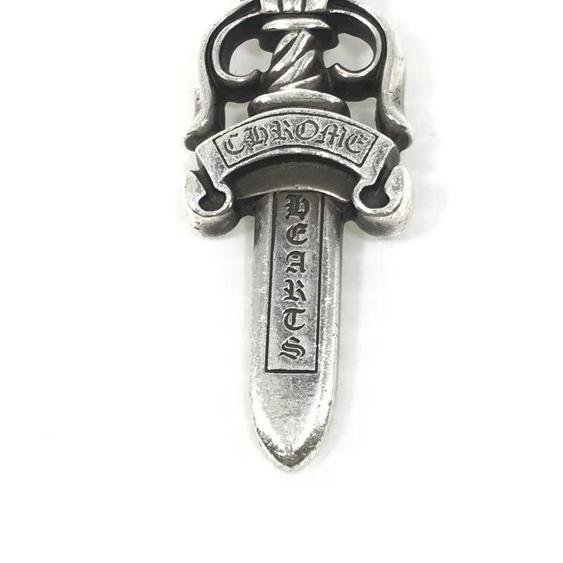 【中古品】【メンズ】 CHROME HEARTS クロムハーツ LARGE DAGGER PENDANT ラージ ダガー ペンダント トップ アクセサリー 190-250127-na-02-tag カラー：シルバー 万代Net店