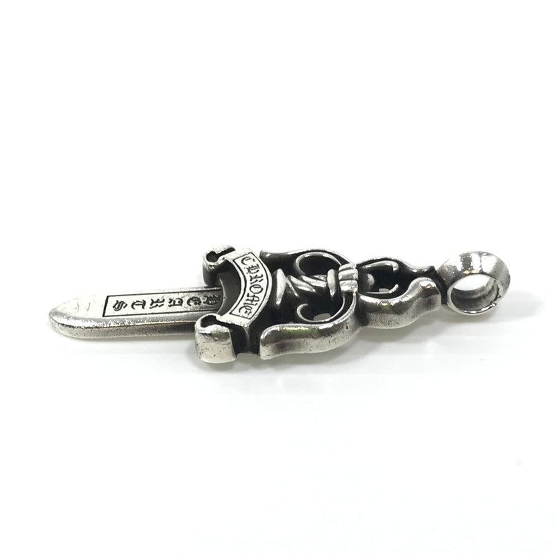 【中古品】【メンズ】 CHROME HEARTS クロムハーツ LARGE DAGGER PENDANT ラージ ダガー ペンダント トップ アクセサリー 190-250127-na-02-tag カラー：シルバー 万代Net店