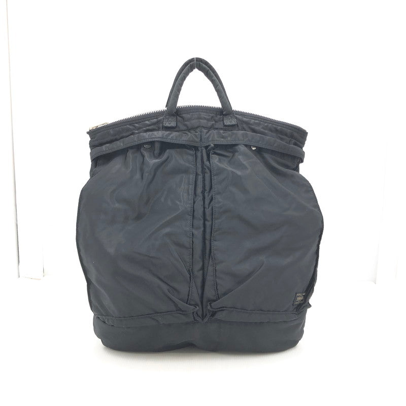 【中古品】【メンズ】 PORTER ポーター 吉田カバン TANKER HELMET BAG L 622-19554 タンカー ヘルメットバッグ L ショルダーバッグ カバン 188-250131-yk-04-tag カラー：ブラック 万代Net店