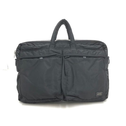 【中古品】【メンズ】 PORTER ポーター 吉田カバン TANKER 2WAY BRIEFCASE タンカー 2ウェイ ブリーフケース カバン 188-250131-yk-05-tag カラー：ブラック 万代Net店