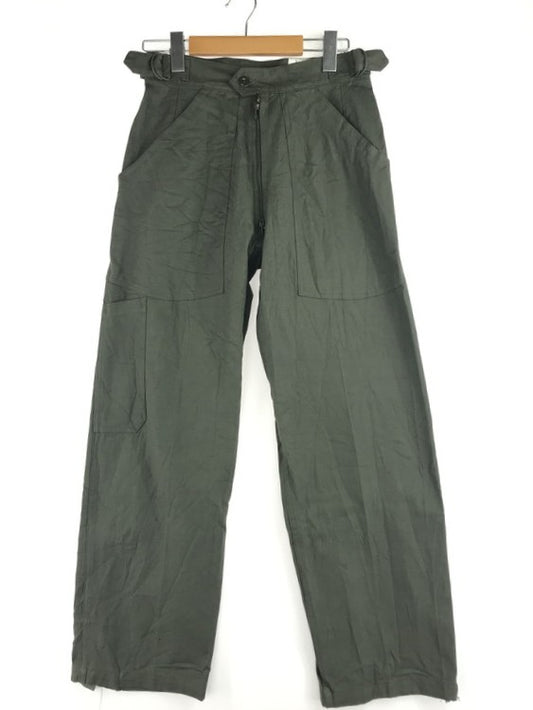 【中古品】【メンズ】 FRENCH ARMY フランス軍 70's 72M MECHANIC WORK PANTS 70年代 メカニックワークパンツ AILEE ZIP ミリタリーパンツ ヴィンテージ 157-250130-hi-19-tag サイズ：29/82 カラー：オリーブ 万代Net店