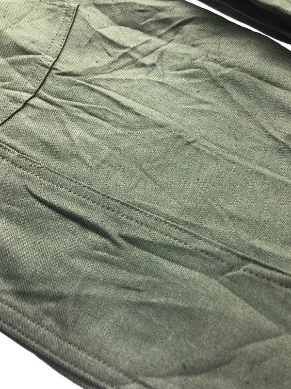 【中古品】【メンズ】 FRENCH ARMY フランス軍 70's 72M MECHANIC WORK PANTS 70年代 メカニックワークパンツ AILEE ZIP ミリタリーパンツ ヴィンテージ 157-250130-hi-19-tag サイズ：29/82 カラー：オリーブ 万代Net店
