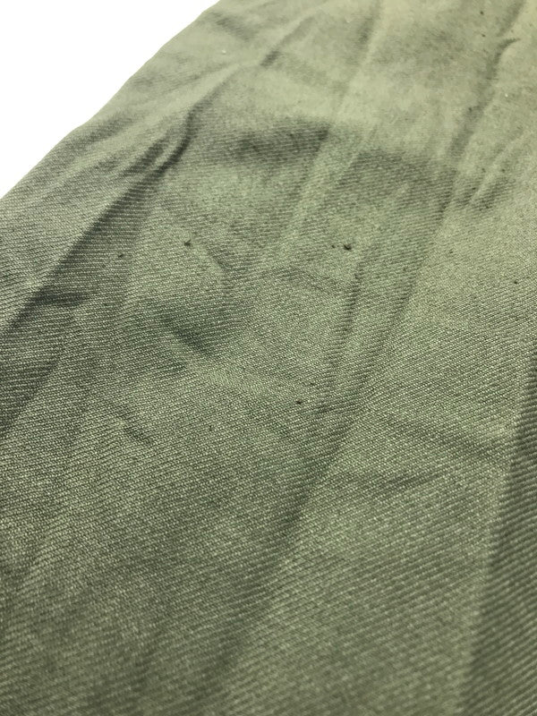 【中古品】【メンズ】 FRENCH ARMY フランス軍 70's 72M MECHANIC WORK PANTS 70年代 メカニックワークパンツ AILEE ZIP ミリタリーパンツ ヴィンテージ 157-250130-hi-19-tag サイズ：29/82 カラー：オリーブ 万代Net店