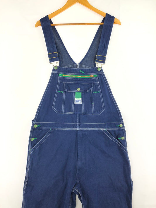 【中古品】【メンズ】 LIBERTY リバティ 70's-80's DENIM OVERALLS 70-80年代 デニムオーバーオール サロペット ボタンフライ ボトムス ヴィンテージ 157-250201-hi-20-tag サイズ：なし カラー：インディゴ 万代Net店