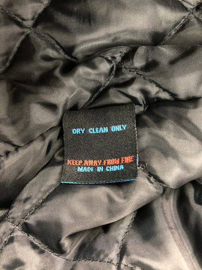 【現状渡し品】【メンズ】 TOPGUN トップガン VARSITY JACKET ワッペン付き 切り替え バーシティジャケット スタジャン アウター 145-250201-hi-08-tag サイズ：L カラー：ブラック 万代Net店