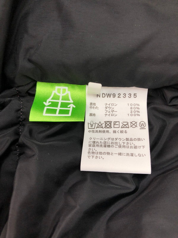 【中古品】【レディース】 THE NORTH FACE ザ・ノースフェイス SHORT NUPTSE JACKET NDW92335 ショートヌプシジャケット ダウンジャケット アウター 169-250201-hi-04-tag サイズ：L カラー：ブラック/ピンク 万代Net店