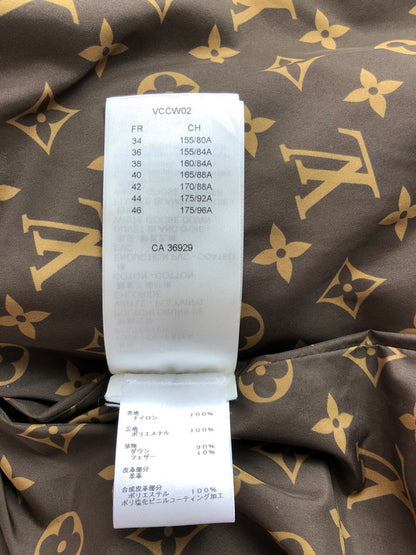 【中古品】【メンズ】 LOUIS VUITTON ルイ・ヴィトン MONOGRAM ACCENT PILLOW PUFFER JACKET FMOW17E54 モノグラムアクセントピロウ パファージャケット アウター 179-250927-rt-20-tag サイズ：不明 カラー：ホワイト 万代Net店