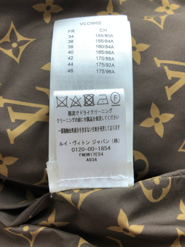 【中古品】【メンズ】 LOUIS VUITTON ルイ・ヴィトン MONOGRAM ACCENT PILLOW PUFFER JACKET FMOW17E54 モノグラムアクセントピロウ パファージャケット アウター 179-250927-rt-20-tag サイズ：不明 カラー：ホワイト 万代Net店