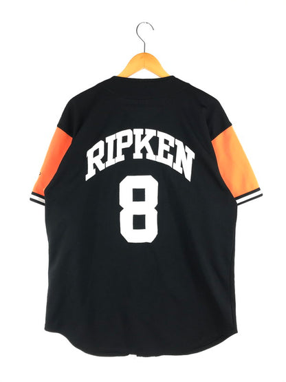 【中古品】【メンズ】 STARTER スターター MLB ORIOLES GAME SHIRT ゲームシャツ 半袖 トップス 146-250201-mo-03-tag サイズ：XL カラー：ブラック 万代Net店