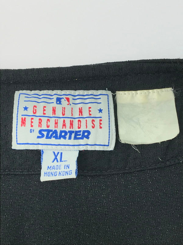 【中古品】【メンズ】 STARTER スターター MLB ORIOLES GAME SHIRT ゲームシャツ 半袖 トップス 146-250201-mo-03-tag サイズ：XL カラー：ブラック 万代Net店