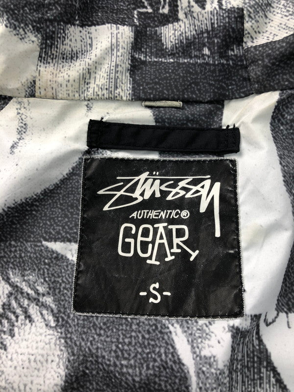 【中古品】【メンズ】 STUSSY ステューシー AUTHENTIC GEAR オーセンティックギア 00's MOUNTAIN PARKA マウンテンパーカー ナイロンジャケット ライトアウター 142-250201-hi-07-tag サイズ：S カラー：ブラック 万代Net店