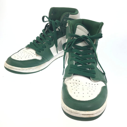 【中古品】【メンズ】 NIKE ナイキ AIR JORDAN 1 RETRO HIGH OG GORGE GREEN DZ5485-303 エア ジョーダン 1 レトロ ハイ オリジナル ゴージグリーン スニーカー 靴 160-250130-hi-06-tag サイズ：28.5cm US 10.5 カラー：GORGE GREEN/METALLIC SILVER 万代Net店