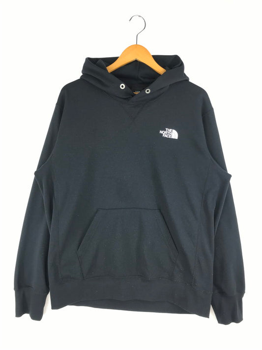 【中古品】【メンズ】 THE NORTH FACE ザ・ノースフェイス BACK SQUARE LOGO HOODIE NT12142 バックスクエア ロゴフーディー トップス プルオーバーパーカー 144-250201-mo-14-tag サイズ：XL カラー：ブラック 万代Net店