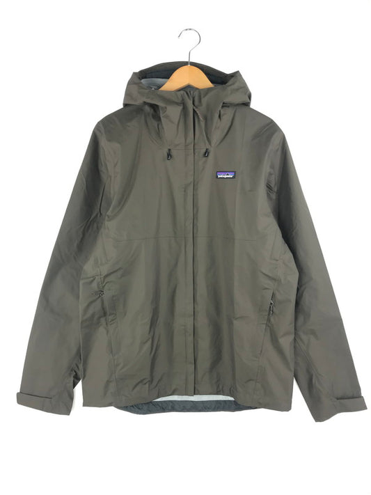 【中古品】【メンズ】 patagonia パタゴニア TORRENTSHELL 3L JACKET 85241 トレントシェル 3L レインジャケット マウンテンパーカー ライトアウター 144-250203-hi-05-tag サイズ：M カラー：DARK WALNUT 万代Net店