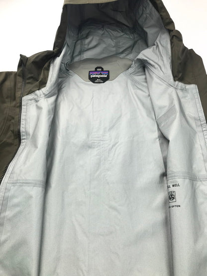 【中古品】【メンズ】 patagonia パタゴニア TORRENTSHELL 3L JACKET 85241 トレントシェル 3L レインジャケット マウンテンパーカー ライトアウター 144-250203-hi-05-tag サイズ：M カラー：DARK WALNUT 万代Net店