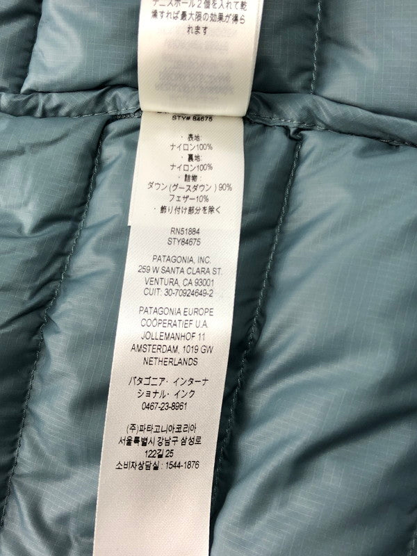 【中古品】【メンズ】 patagonia パタゴニア 24SS DOWN SWEATER 84675 ダウン・セーター ダウンジャケット アウター 144-250201-hi-15-tag サイズ：L カラー：NOUVEAU GREEN 万代Net店