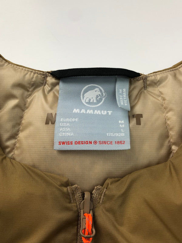 【中古品】【メンズ】 Mammut マムート SEON IN CARDIGAN AF 1013-00653 セオン インサレーション カーディガン アジアンフィット リバーシブル ダウンジャケット アウター 144-250201-hi-14-tag サイズ：L カラー：DARK SAND－SAVANNAH 万代Net店