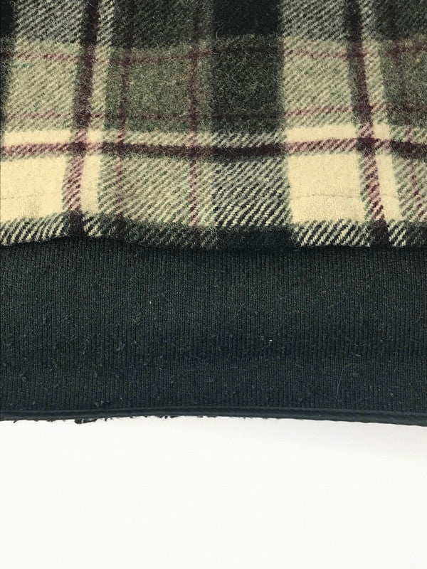 【中古品】【メンズ】 WOOLRICH ウールリッチ 90's WOOL CHECK JACKET 90年代 ウールチェックジャケット 裏地ボア アウター 146-250202-hi-10-tag サイズ：XL カラー：グレー 万代Net店