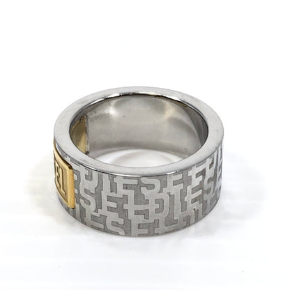 【中古品】【レディース】 DIESEL ディーゼル STAINLESS STEEL BAND RING DX142700DJW ステンレス スティール バンドリング 指輪 アクセサリー 192-250205-yk-03-tag サイズ：約15号 カラー：シルバー 万代Net店