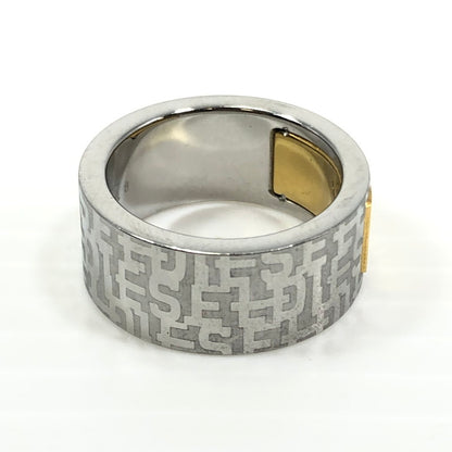 【中古品】【レディース】 DIESEL ディーゼル STAINLESS STEEL BAND RING DX142700DJW ステンレス スティール バンドリング 指輪 アクセサリー 192-250205-yk-03-tag サイズ：約15号 カラー：シルバー 万代Net店