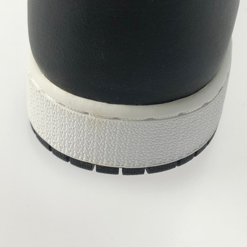 【中古品】【レディース】 NIKE ナイキ AIR JORDAN 1 MID SE GS BLACK SPECKLE GLITTER AV5174-001 エア ジョーダン 1 ミッド ブラック スピークル グリッター スニーカー 靴 166-250204-na-07-tag サイズ：25cm US 7Y カラー：BLACK/WHITE-BLACK 万代Net店