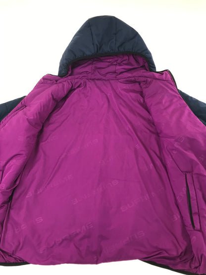 【中古品】【メンズ】 Supreme シュプリーム 16AW REVERSIBLE HOODED PUFFY JACKET リバーシブル フーデッド パフィー ジャケット 149-260227-rt-01-tag サイズ：M カラー：パープル/ネイビー 万代Net店
